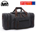 MARKROYAL Canvas Travel Bags Large Capacity Duffel Bag