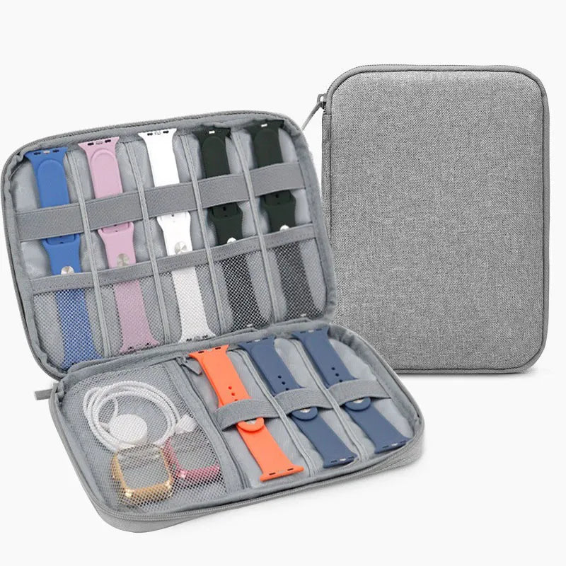 Watchband Storage Box: Stylish Travel Organizer for Apple Watch Accessories  ourlum.com   