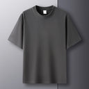 100% Pure Cotton Summer High-End Brand Men's T-Shirt