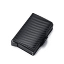 Carbon Fiber RFID Blocking Card Holder Stylish Wallet for Men