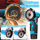 12V Cordless Electric Angle Grinder 800W Mini Power Tool