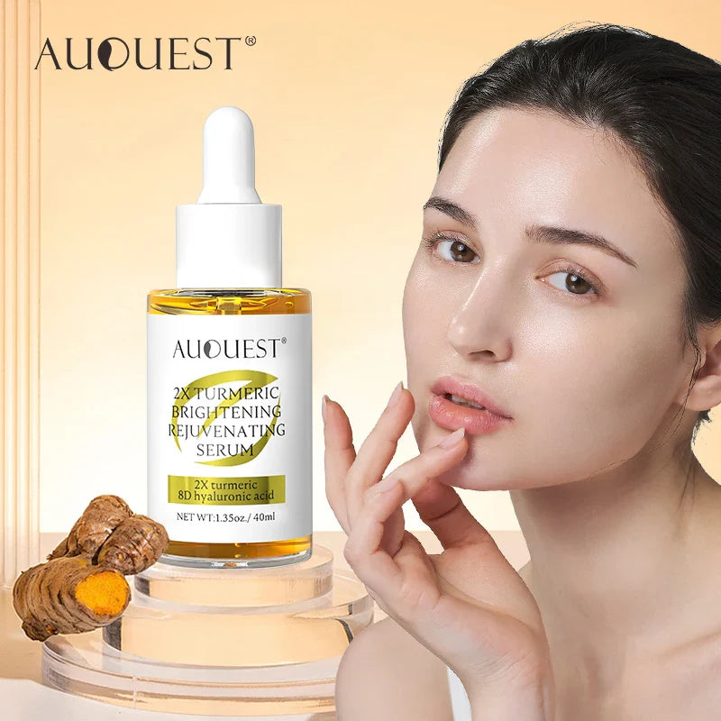 Dark Spot Serum: Turmeric & Vitamin C Brightening Solution  ourlum.com   