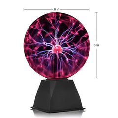 Magic Plasma Ball Lamp: Mesmerizing Touch Sensitive Night Light - Fun Interactive Gift