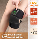 Electric Heating Shoulder Massager Vibration Support Belt