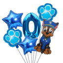 Paw Patrol Dog Balloon Set Chase Skye Marshall Birthday Fun