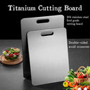 Titanium Cutting Boards For Kitchen Double-Sided Mat