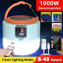 Solar Camping Lantern: Waterproof Rechargeable Light for Adventures