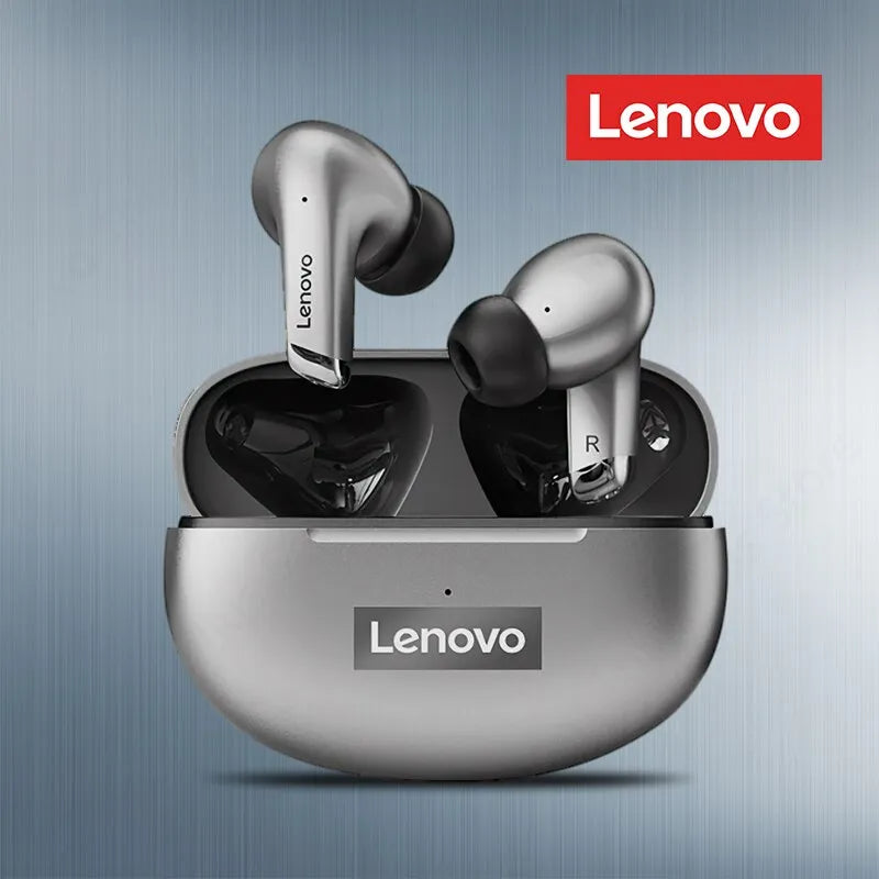 Lenovo LP5 Wireless Music Earbuds: Premium HiFi Sound & Active Noise-Cancellation  ourlum.com   