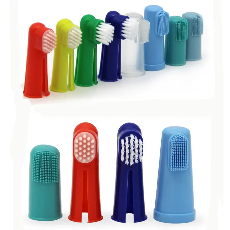 Soft Pet Finger Toothbrush: Fresh Breath Dental Hygiene Tool  ourlum.com   