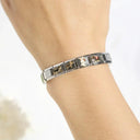 Cherished Stainless Steel Charm Bracelet Elevate Your Style