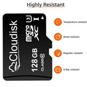 High-Speed 256GB Cloudisk Micro SD Card for Phones Tablets