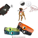 Anti-Lost Pet Dog Collar with Apple Airtag Tracker: Waterproof Reflective Design  ourlum.com   