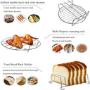 Stainless Steel Air Fryer Rack for BBQ, Bread and Grilling