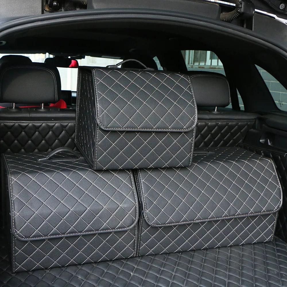 Car Trunk Organizer: Spacious Multiuse Storage Solution for Vehicles  ourlum.com   