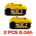 High-Capacity DCB200 20V Lithium Battery for DeWalt Tools