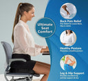 Orthopedic Gel Memory Foam Seat Cushion for Pain Relief