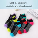 HSS Unisex Organic Cotton Ankle Socks Breathable Sports Casual