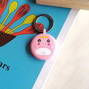 AirTag Silicone Protective Case with Keychain: High-Quality Wearable Device  ourlum.com PinkLittledinosaur  