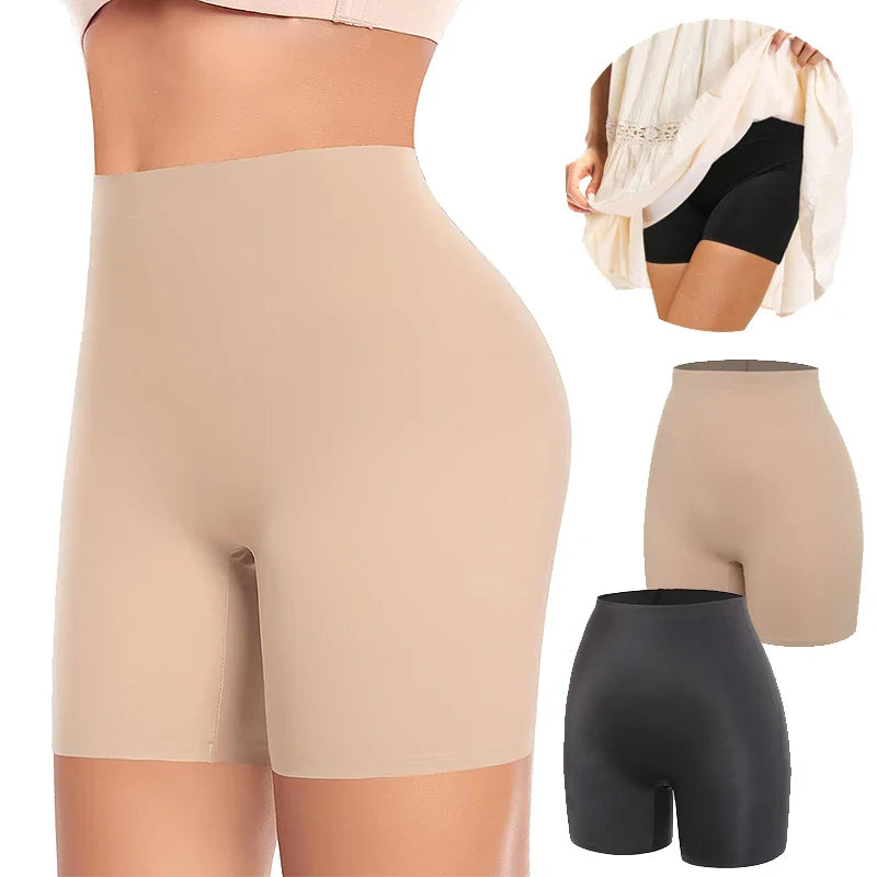 High Waist Tummy Control Shaper Shorts for Women - Seamless Slimming Underwear