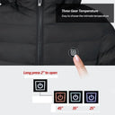 19/11/9 Areas Heated Jacket Men Electric Heating Jackets Warm