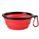 Collapsible Silicone Pet Bowl for Outdoor Travel Adventures