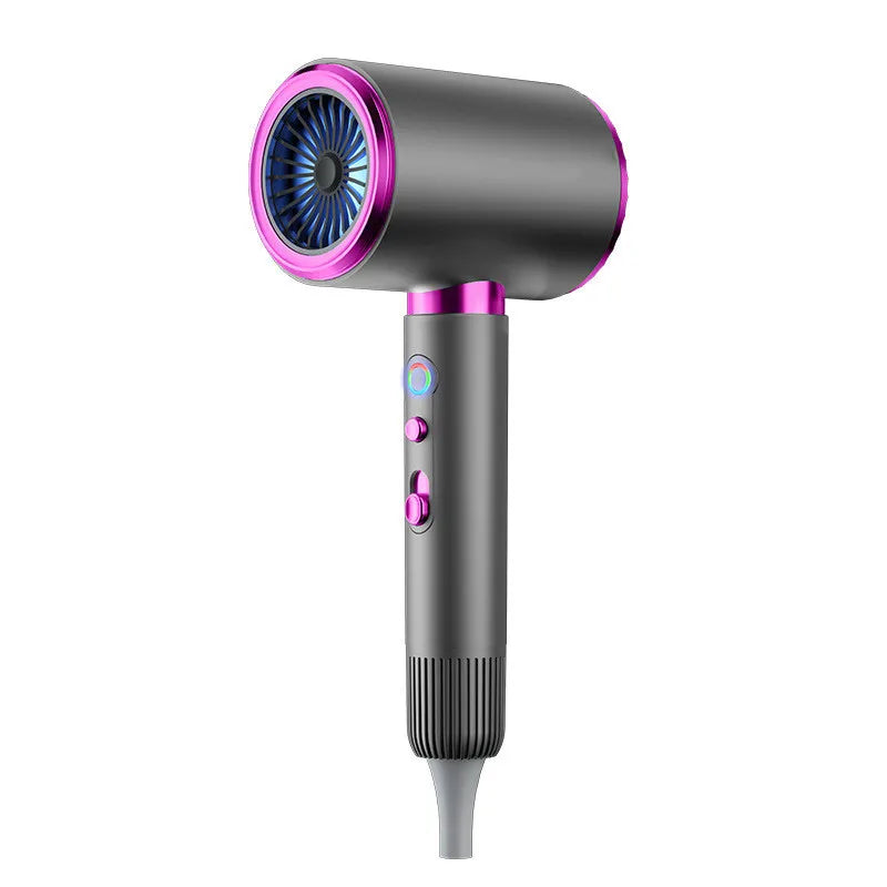 US/EU/UK High-Speed Hair Dryer 2400W High-Power Home Hair Salon Dedicated Blue Light Hammer Silent Cold And Hot Air Hair Dryer