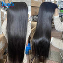 26 Inch Luxury Bone Straight Remy Hair Lace Front Wig