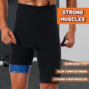 MrifDila Sauna Sweat Short Pants Men's Hot Thermo Suit