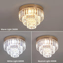 Crystal K9 Led Ceiling Lamp Modern Pendant Light Home Deco