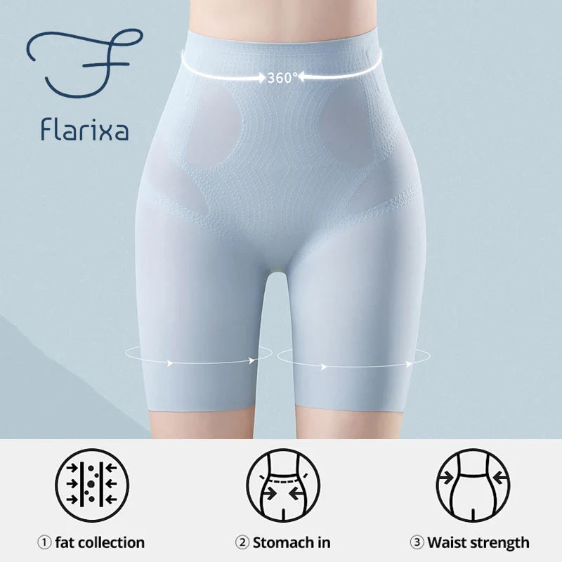 Flarixa Ultra Thin High Waist Tummy Control Shapewear for Women - Comfort & Style