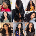 Luxurious Brazilian Remy Body Wave HD Lace Front Wig