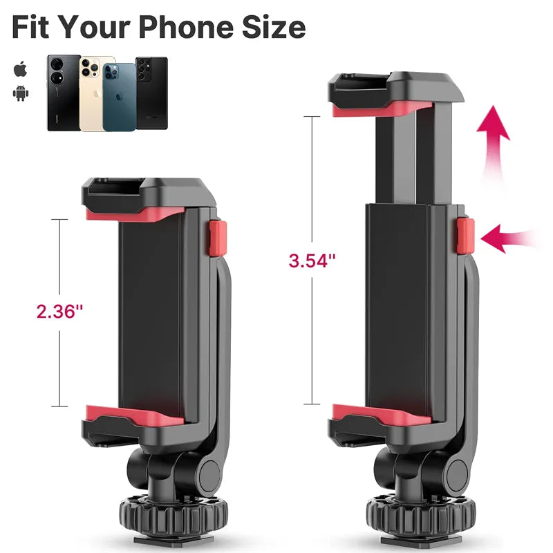 Vertical Phone Mount Holder: Improve Vlog Shooting with 360° Rotation  ourlum.com   