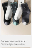 Ultimate Comfort Cotton Socks for Men - Sweat-Absorbing & Durable