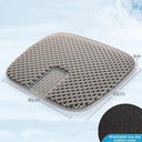 Cooling 3D Gel Memory Foam Cushion with Honeycomb Design