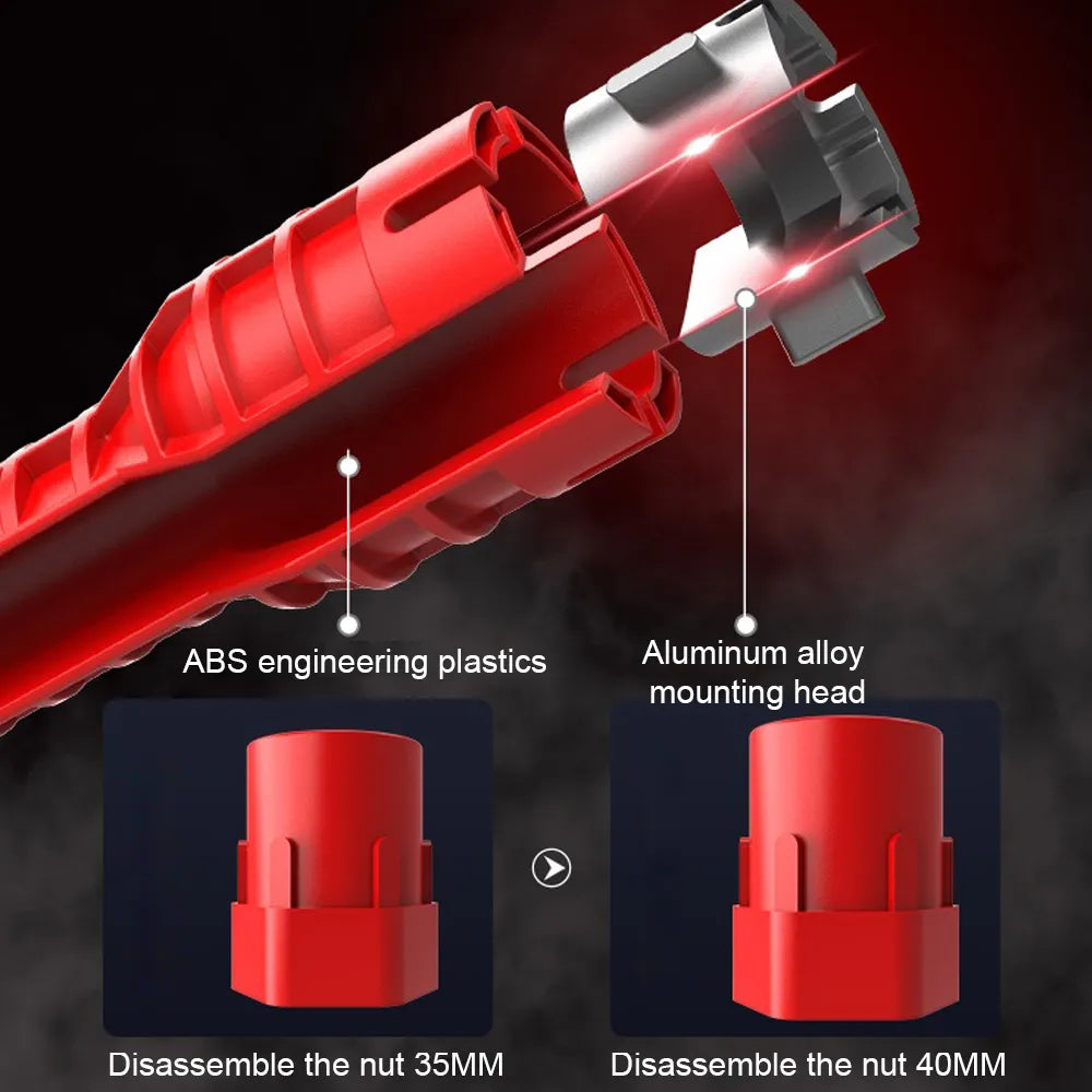 Sink Faucet Wrench: Essential Plumbing Repair Tool with Anti-Slip Handle  ourlum.com   