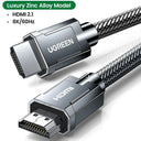 UGREEN HDMI-Compatible Cable: Elevate Your Home Theater with Ultra High-speed Cinematic Experience  ourlum.com 8K Luxury Metal 0.5m brazil