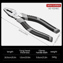 AIRAJ 6/8 Inch Multifunctional Diagonal Pliers for Electricians