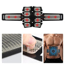 Electric Abdomen Slimming Belt EMS Muscle Stimulator USB Toning