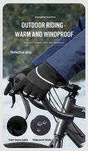 Kyncilor Winter Sports Cycling Skiing Gloves Black Warm Waterproof Touchscreen