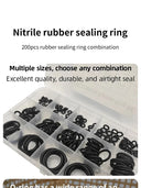 Rubber O Ring Set Gaskets Seal Nitrile Rubber Bands High Pressure