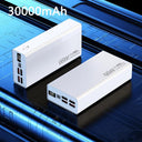 Ultra High Capacity 30000mAh Power Bank with 66W Quick Charge