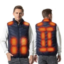 New 17 Heated Vest Jacket Fashion for Men Women Winter