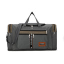 Women Men Nylon Travel Duffel Bag Large Capacity Holdall