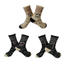 Cactus Jack Hip Hop Crew Socks Sporty Style for All Occasions