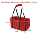 Portable Pet Car Safety Seat for Small Dogs Cats Access