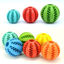 Silicone Interactive Bite-Resistant Dog Toy Ball for Small Dogs