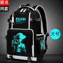 Waterproof Glow-in-the-Dark Children's Backpack for Boys