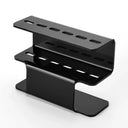 Acrylic Eyelash Tweezers Storage Holder Stand 6 Holes Convenient Tweezers Stand Shelf Hold Eyelash Extension Tattoo Makeup Tool  ourlum.com black  