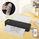 Portable A4 Thermal Printer Inkless Bluetooth Tattoo Printer