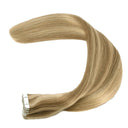 K.S WIGS Remy Tape In Human Hair Extensions 16-24 Inch